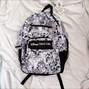 Disney Cruise line comic strip backpack
